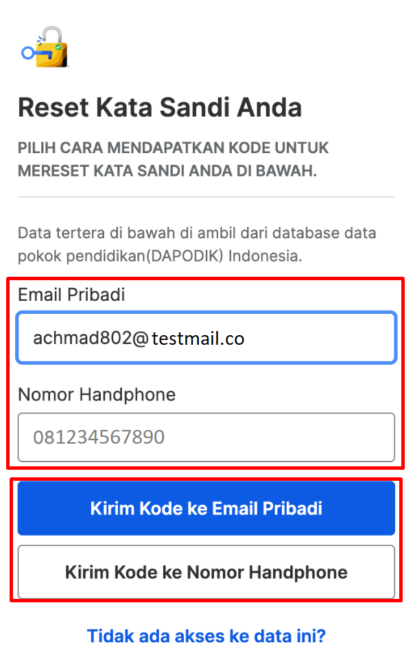 Mengganti (Reset) Password Akun Belajar.id (secara Mandiri) – Rapor ...